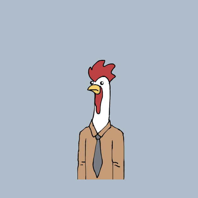 Office Rooster by PruneyToons