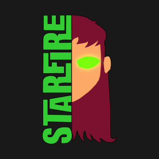 Starfire Simplified Text T-Shirt