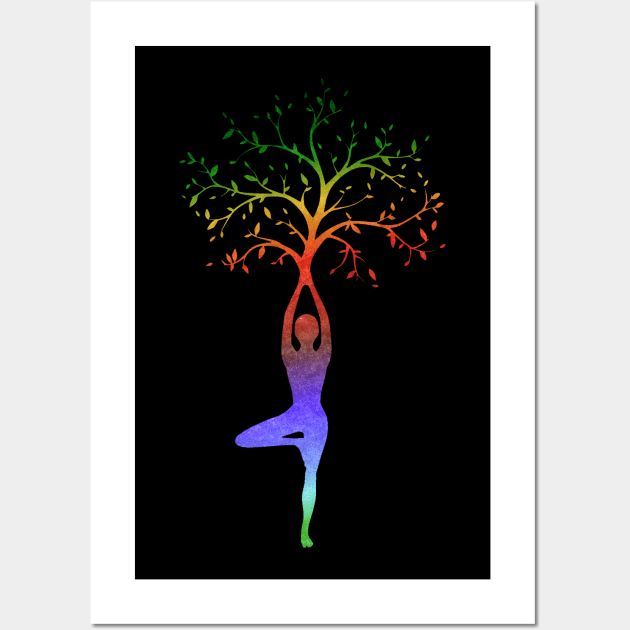 Yoga Asana – Print on Canvas