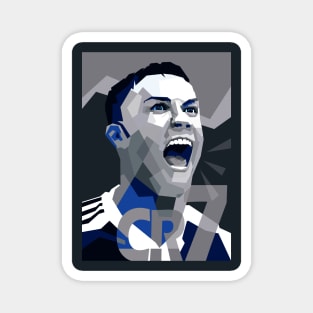 Cristiano ronaldo vintage illustration Magnet