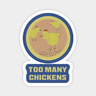 Merit Badge for Chicken Husbandry Magnet