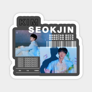 Kpop Designs Jin BTS Magnet