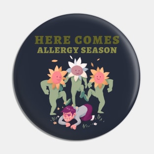 here comes allergy season Pin