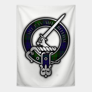 Clan Gunn Tartan Crest - Latin Tapestry