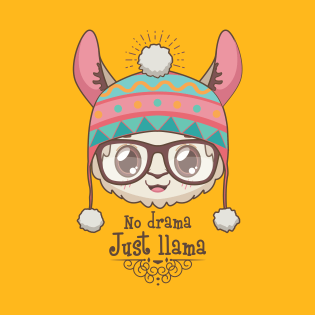 No drama llama by GazingNeko