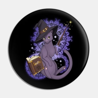 Witchy Kitty Pin