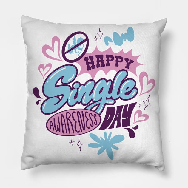 Solo Celebration Vibes Pillow by Life2LiveDesign