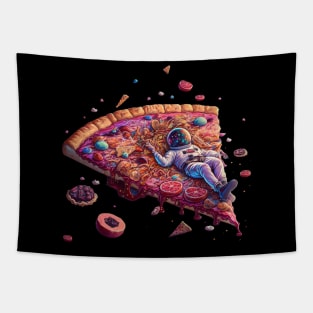 Space pizza Tapestry