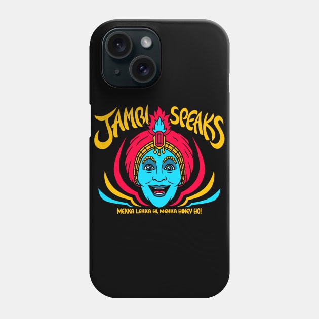 JAMBI SPEAKS Phone Case by blairjcampbell