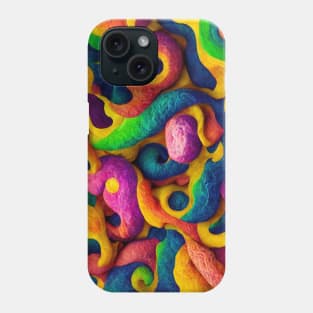 Rainbow seamless art Phone Case