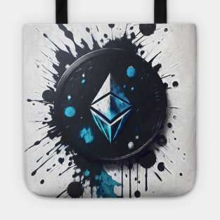 Ink Style Ethereum Tote