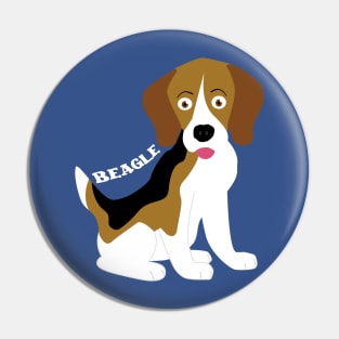 Beagle Beagle Pin