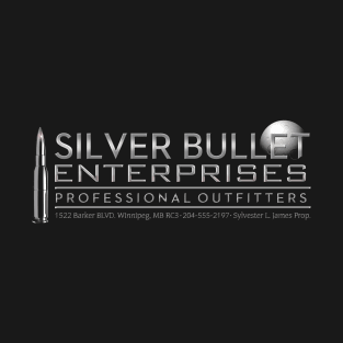 Silver Bullet Enterprises from the Autobiography of a Werewolf Hunter T-Shirt