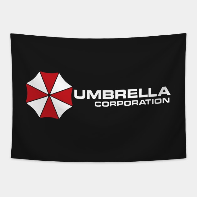 Umbrella Corporation Tapestry by Alfons