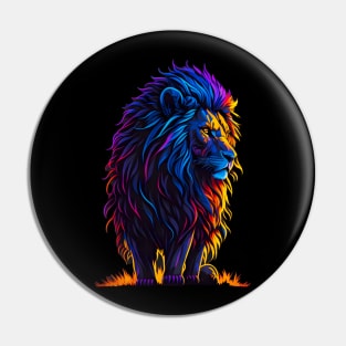 Pride of a Lion Pin