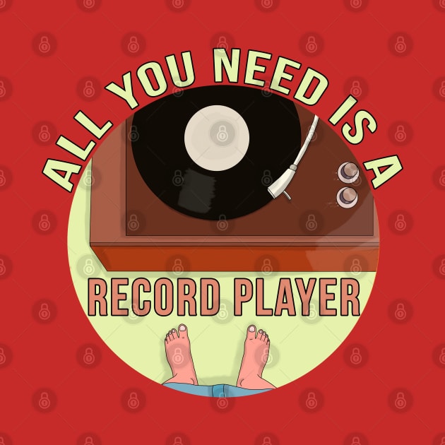 All You Need is a Record Player by DiegoCarvalho