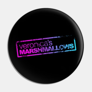 Veronica's Marshmallows Revival Stamp Logo Pin