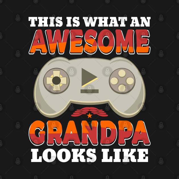 This Is What An Awesome Grandpa Looks Like Gaming Controller by JaussZ