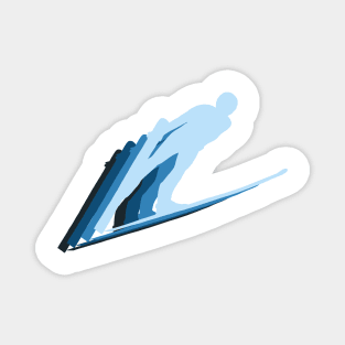 Ski Jumping - Winter Sports Magnet