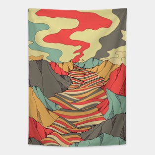 Valley waves Tapestry