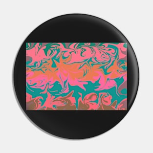 Purple storm, abstract hurricane in vivid colors Pin