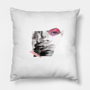 collage portrait Pillow