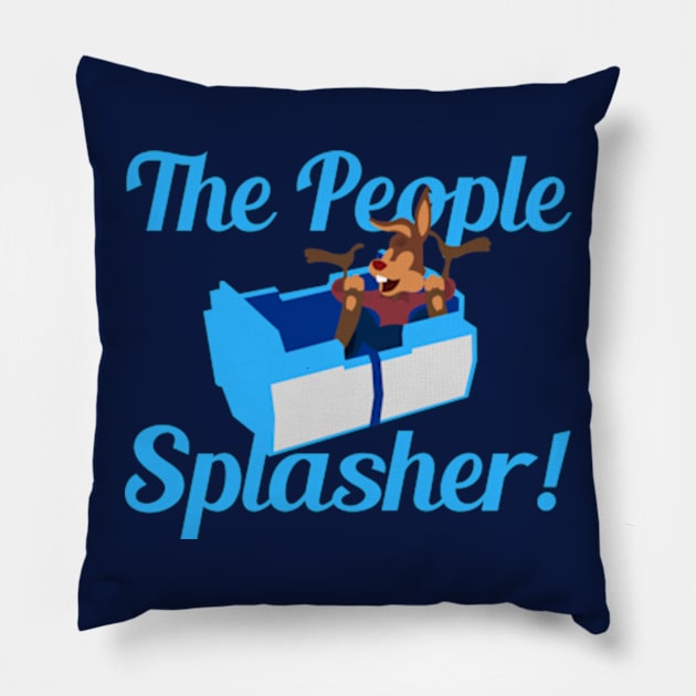 People Mover - Splash Mountain Pillow by LuisP96