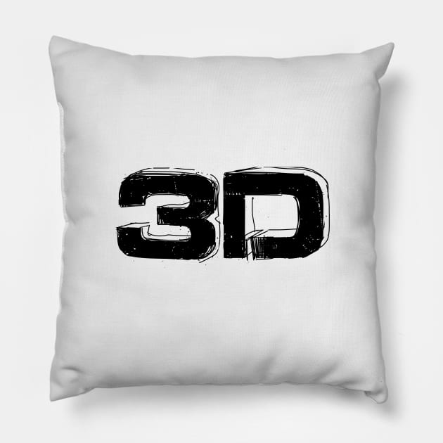 3D Pillow by ARTEMIDA