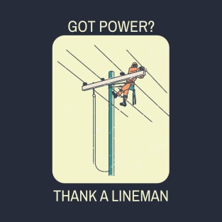 Thank A Lineman T-Shirt