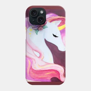 Valentines Unicorn Phone Case