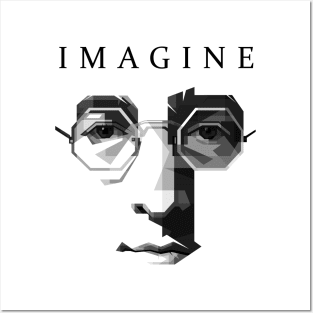 John Lennon Imagine Quote Song Lyric Print