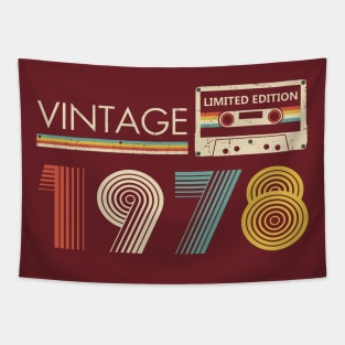 Vintage 1978 Limited Edition Cassette Tapestry