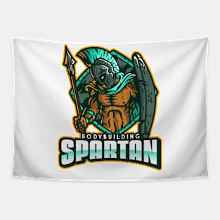Spartan Bodybuilding Tapestry