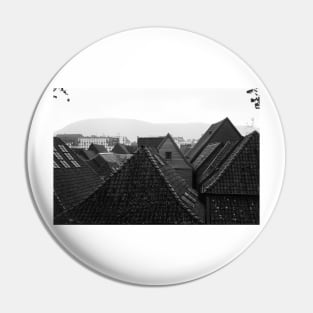 Bergen Rooftops Pin