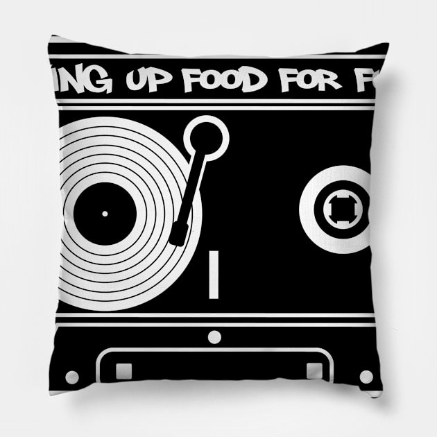 Funk Music Tape Pillow by Rayrock76