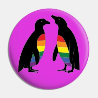 Penguin Pride Pin