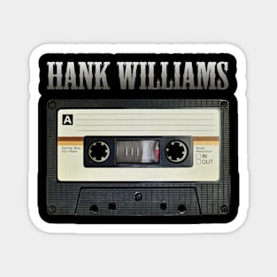 HANK AND WILLIAMS BAND Magnet