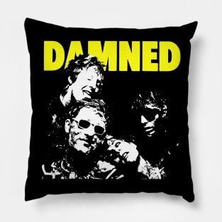 The Damned vintage Pillow
