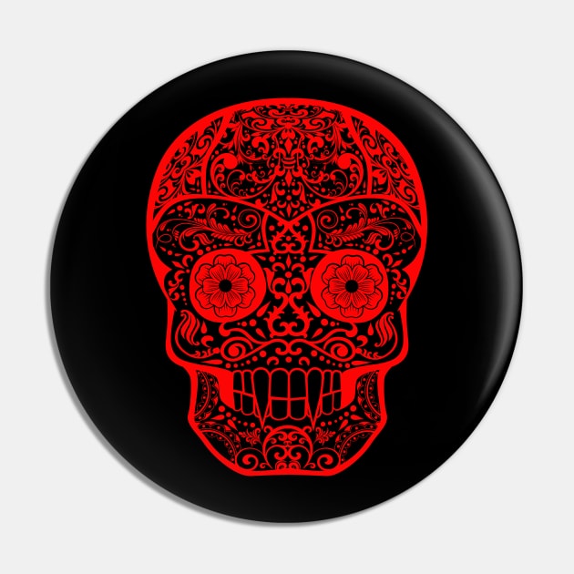 Calavera Nosferatu Pin by Magmata