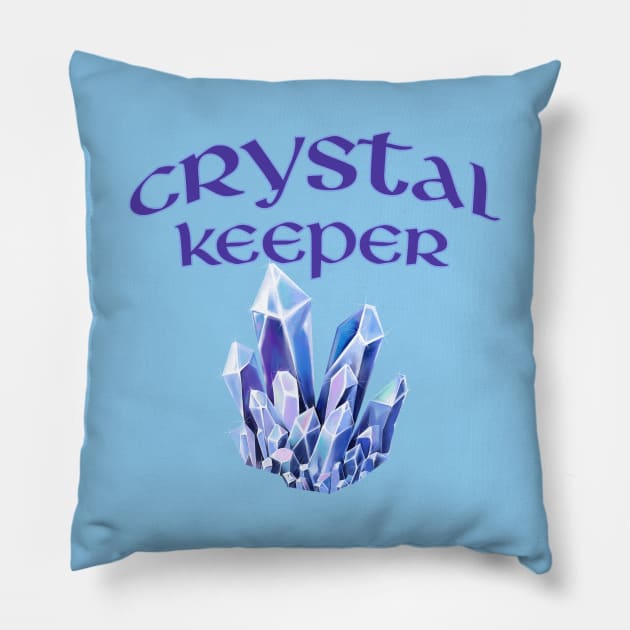 Crystal Keeper Cheeky Witch Pillow by Cheeky Witch