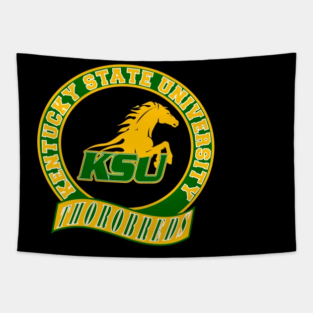 Kentucky State 1886 University Tapestry by HBCU Classic Apparel Co