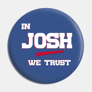 Buffalo Bills Football - Josh Allen QB, Bills, NFL, New York, Orchard Park Pin