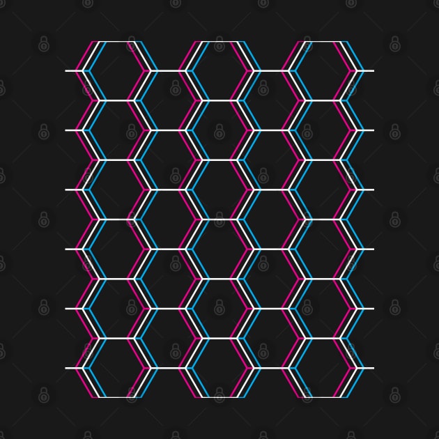 Trippy Honeycomb Pattern by inotyler