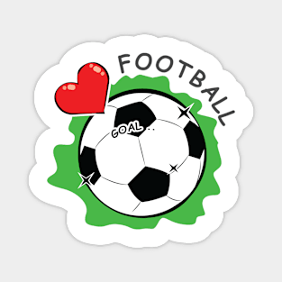 Love Football Magnet