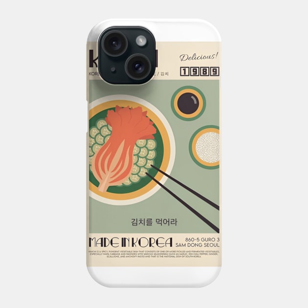 The Kimchi Phone Case by floreslauda