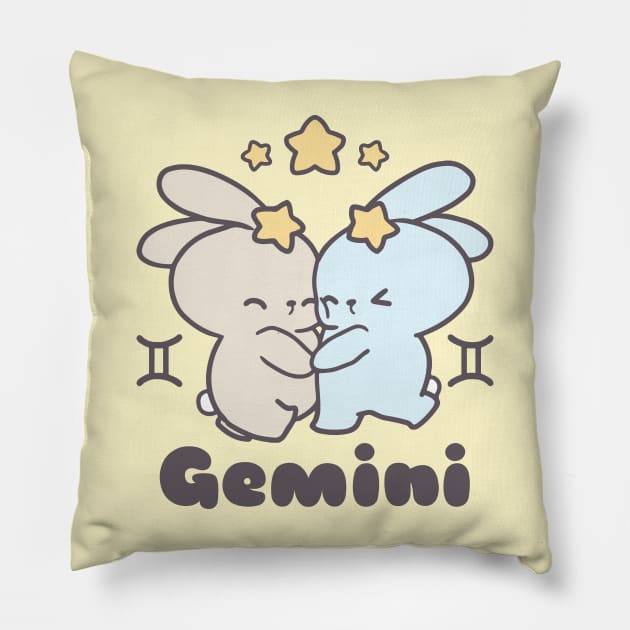 Gemini Loppi Tokki Zodiac Series Pillow by LoppiTokki