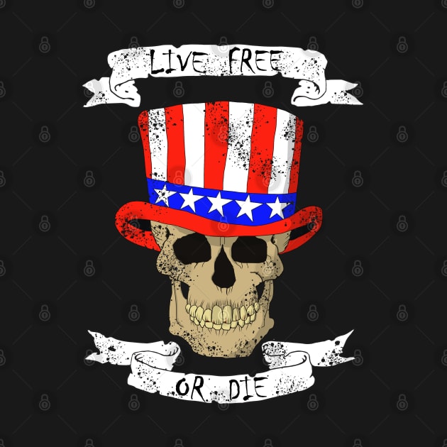 Live Free Or Die by Turnersartandcrafts