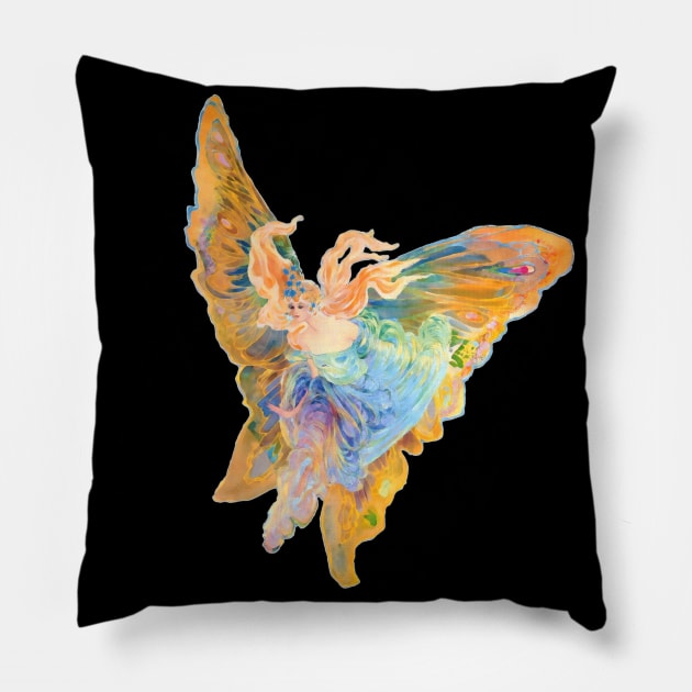 Watercolor Fantasy Creature Pillow by Urban_Vintage