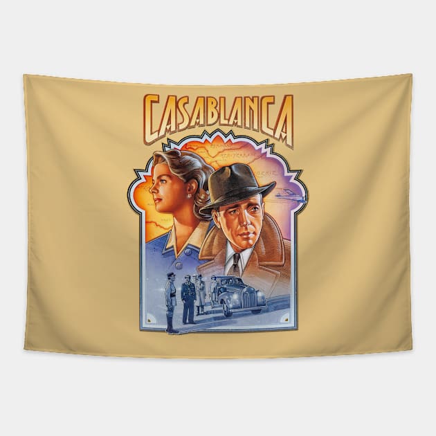 Casablanca Tapestry by parashop