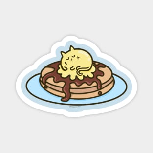 Pancake Cat Magnet